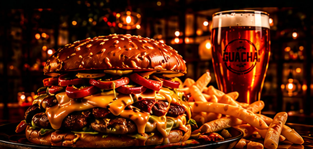 Hamburguesa para recoger